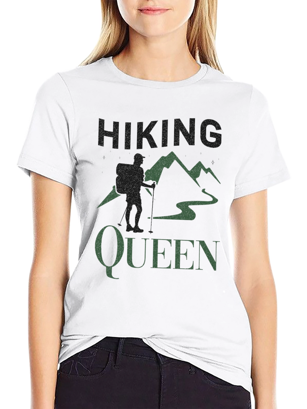Hiking Queen Graphic T-Shirt