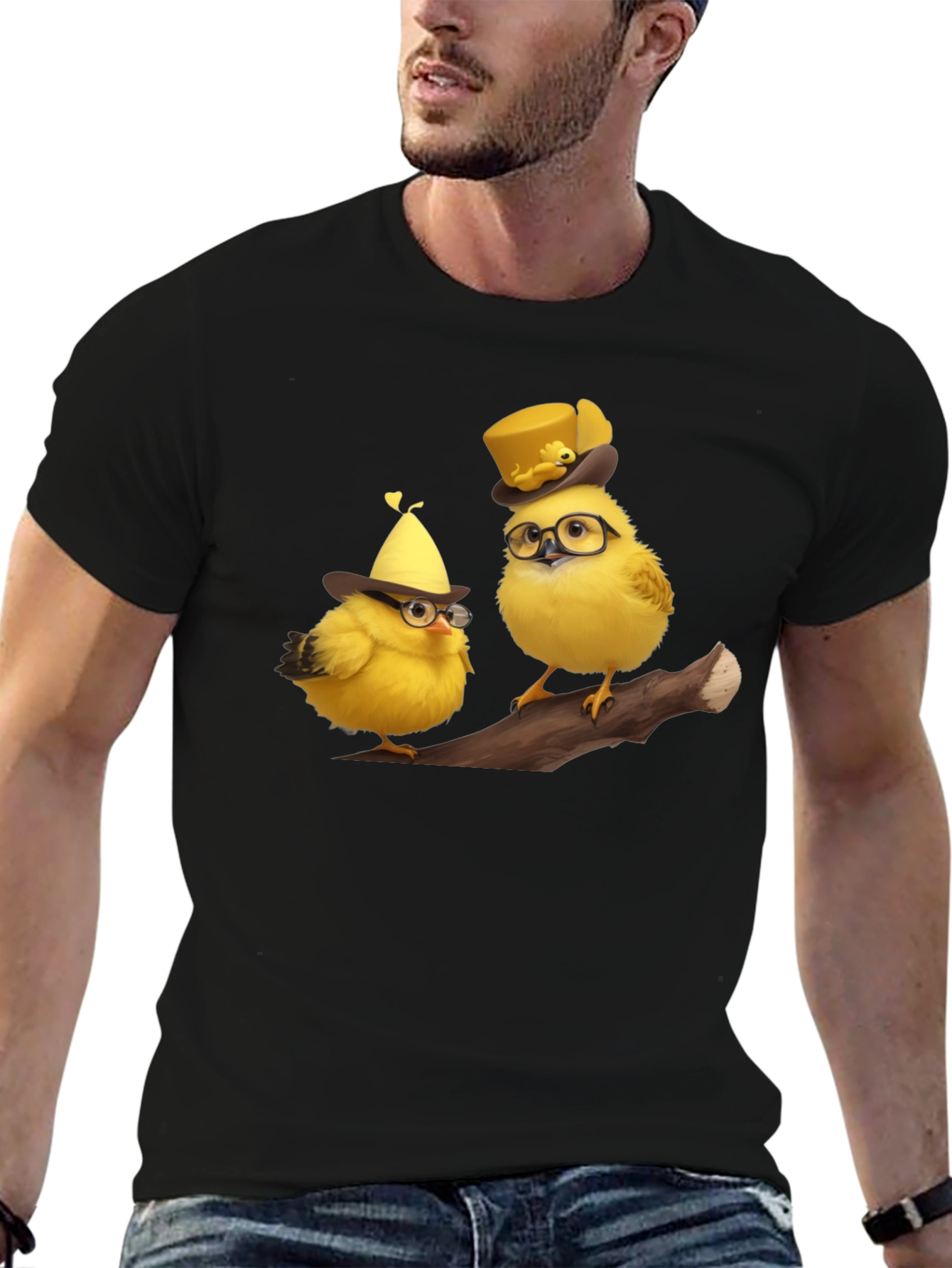 Cute Bird Nerd T-Shirt