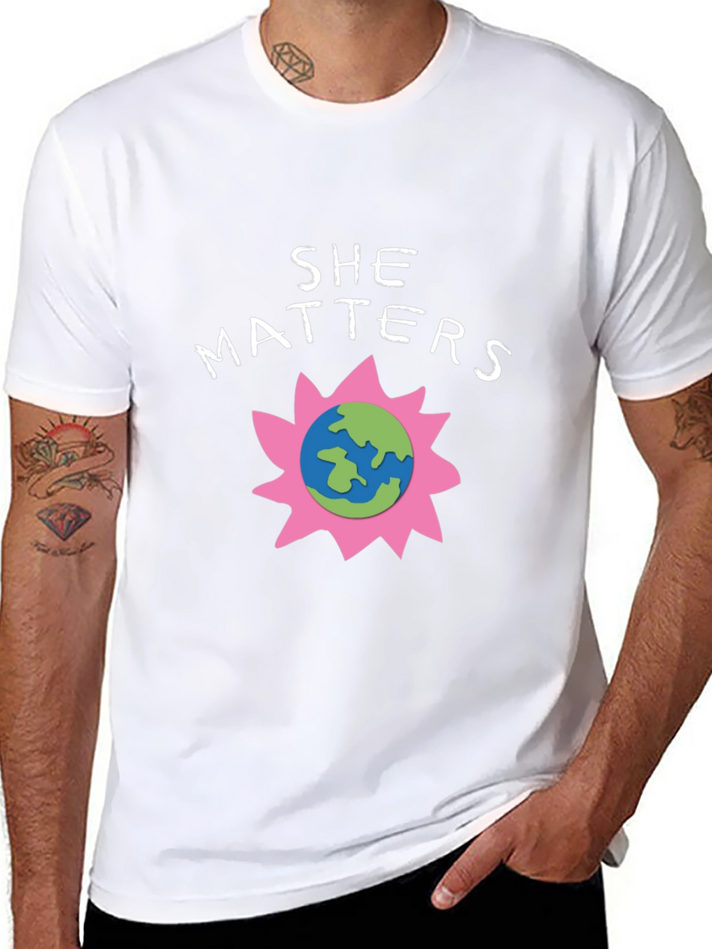 She Matters Earth Graphic Tee - Unisex