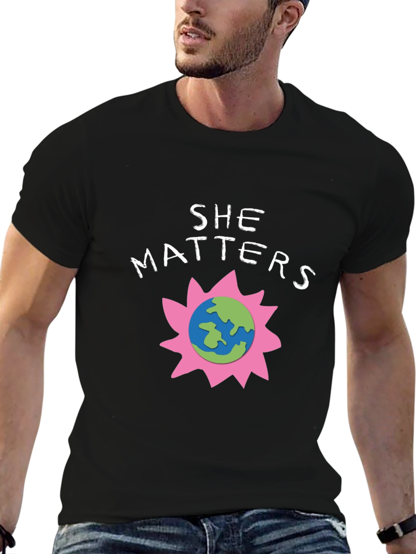 She Matters Earth Graphic Tee - Unisex