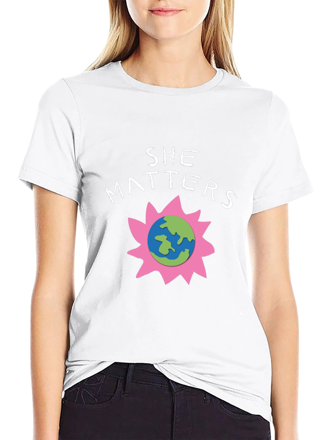 She Matters Earth Graphic Tee - Unisex
