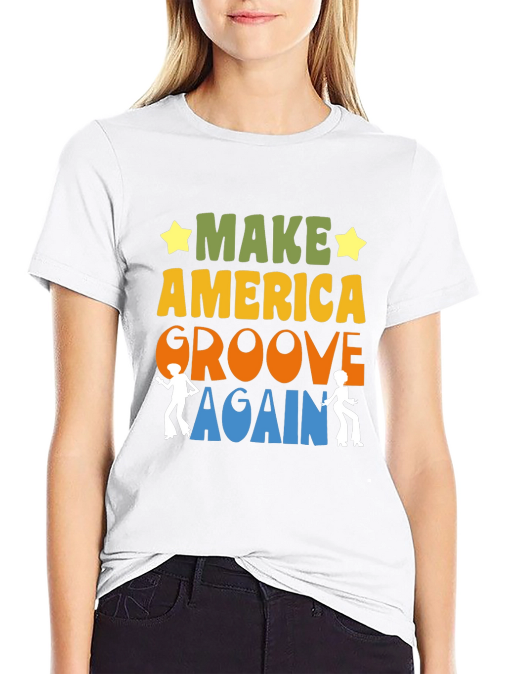 Make America Groove Again Retro T-Shirt