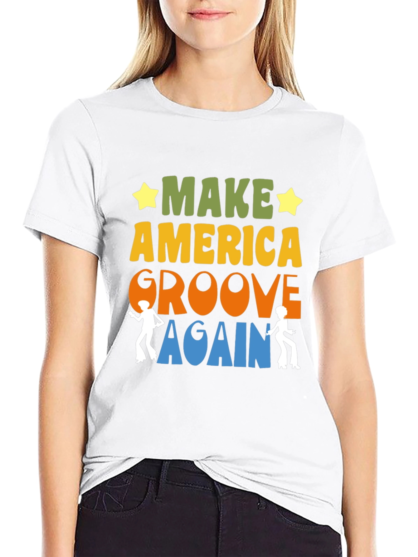 Make America Groove Again Retro T-Shirt
