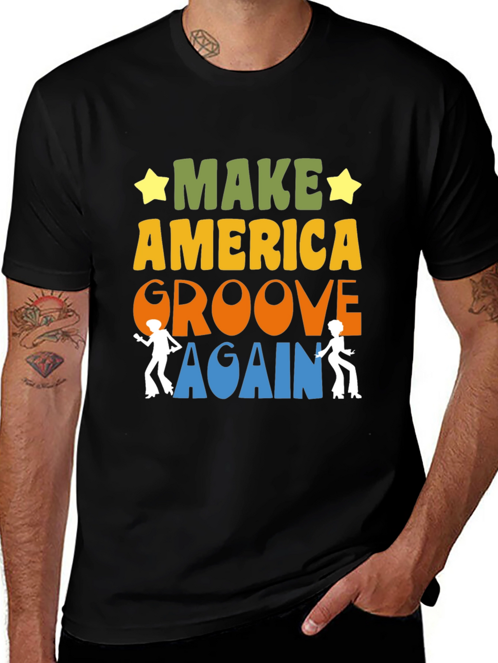 Make America Groove Again Retro T-Shirt