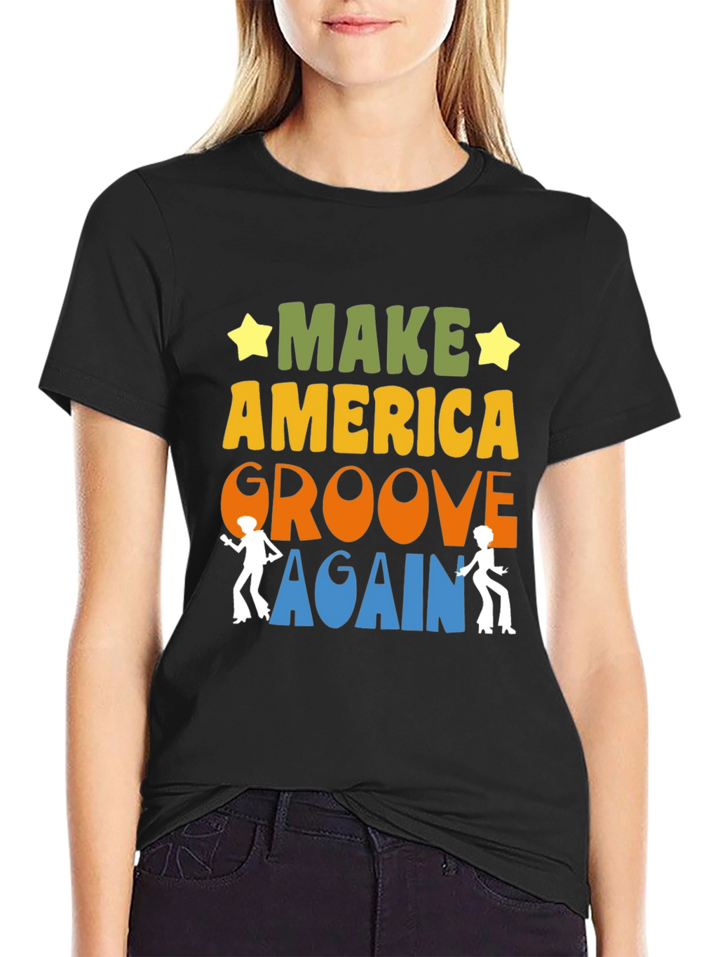 Make America Groove Again Retro T-Shirt