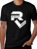 Reckless Graphic Print Black T-Shirt