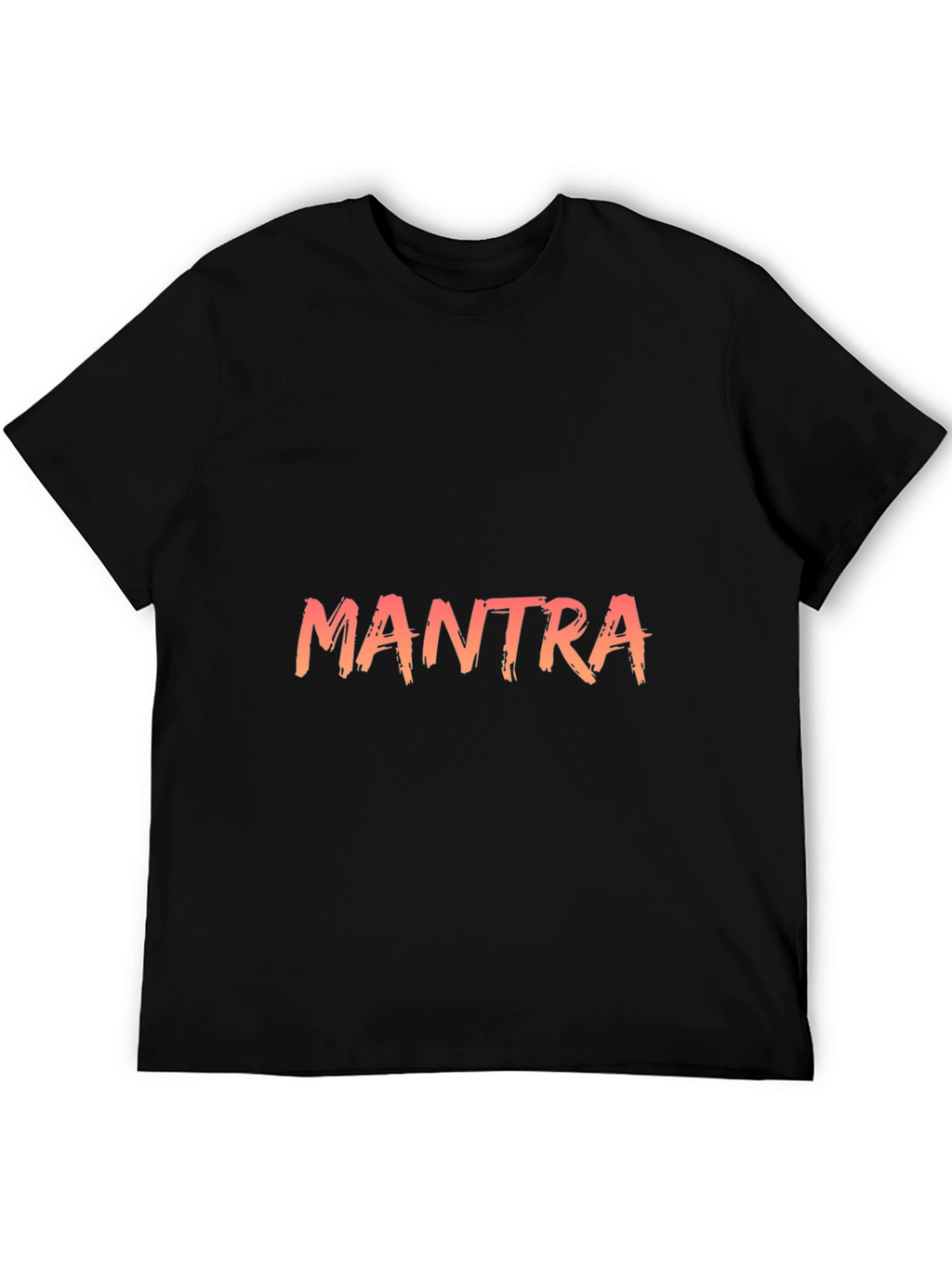 Mantra Graphic T-Shirt - Stylish Black Tee