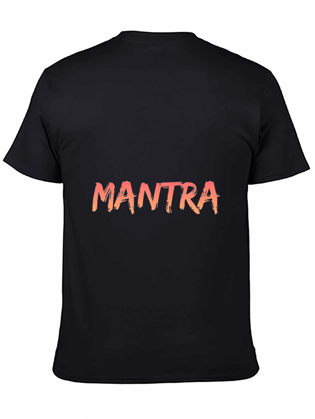 Mantra Graphic T-Shirt - Stylish Black Tee