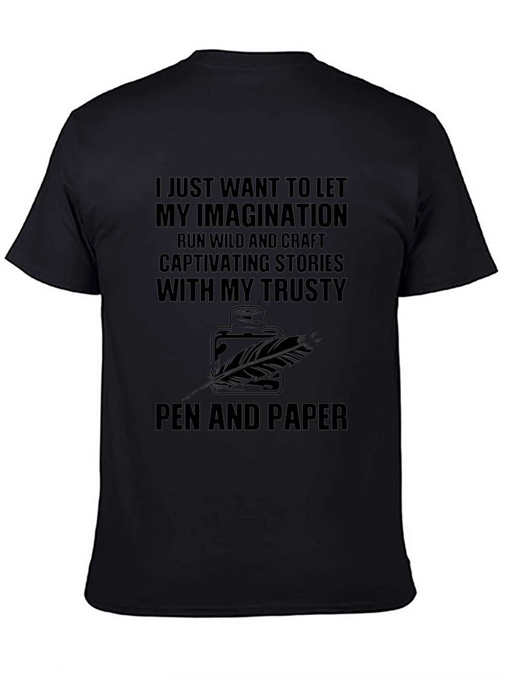 Imagination Unleashed T-Shirt - Writers Inspiration Tee
