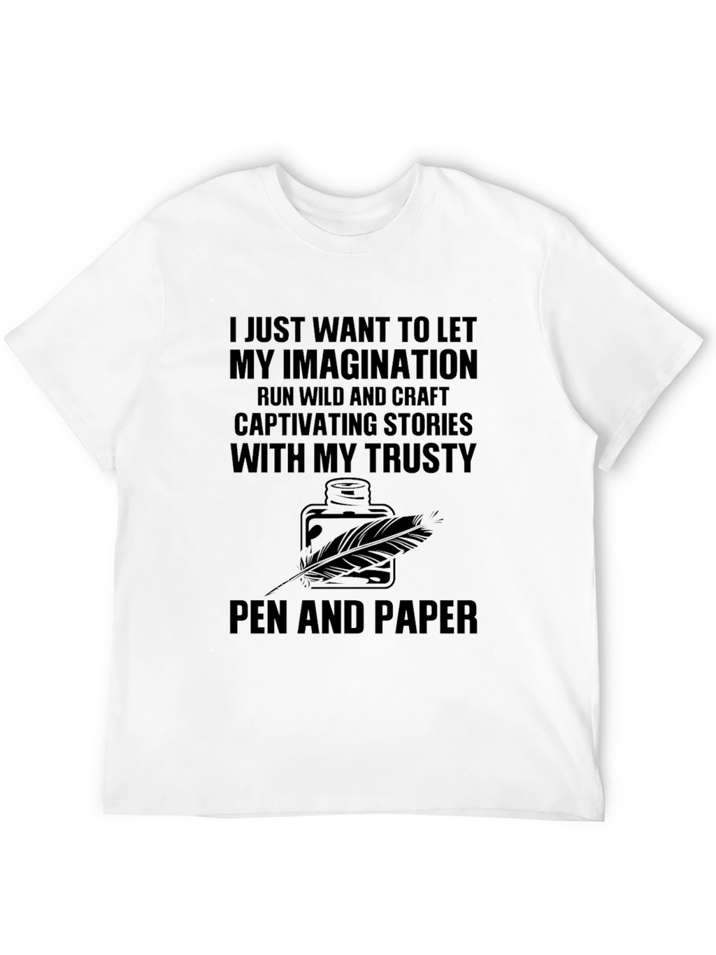 Imagination Unleashed T-Shirt - Writers Inspiration Tee
