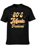 80s Music Festival T-Shirt - Retro Style