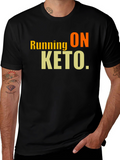 Running on Keto Black T-Shirt