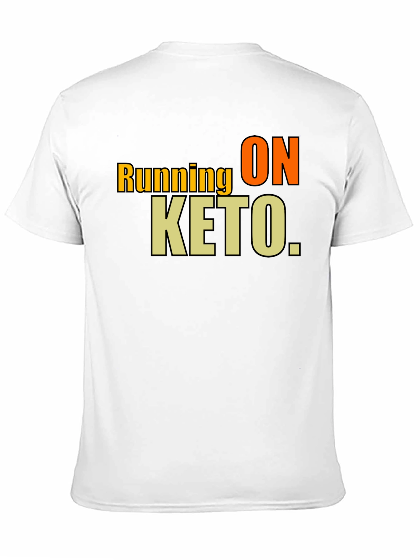 Running on Keto Black T-Shirt