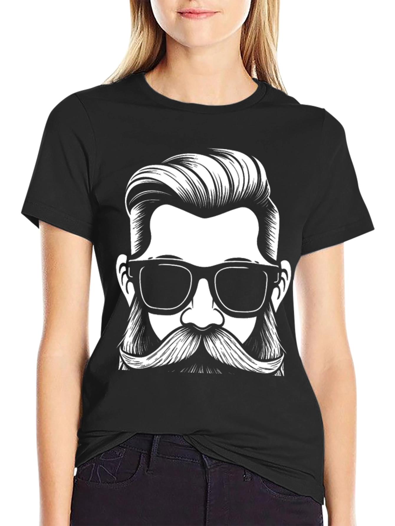 Cool Dude Graphic Tee - Black