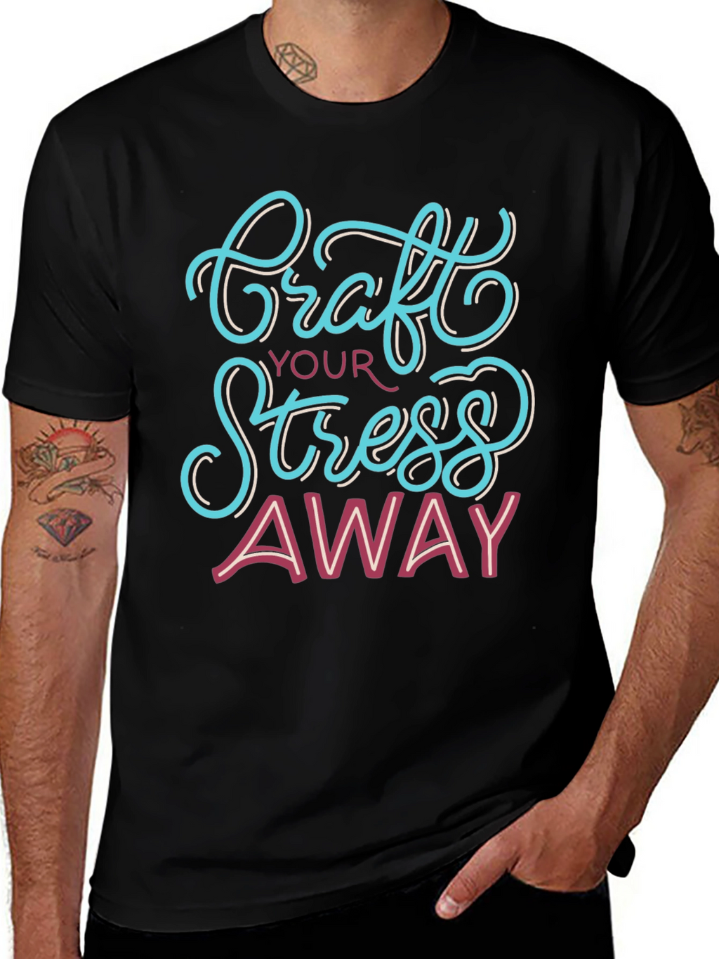 Craft Your Stress Away T-Shirt