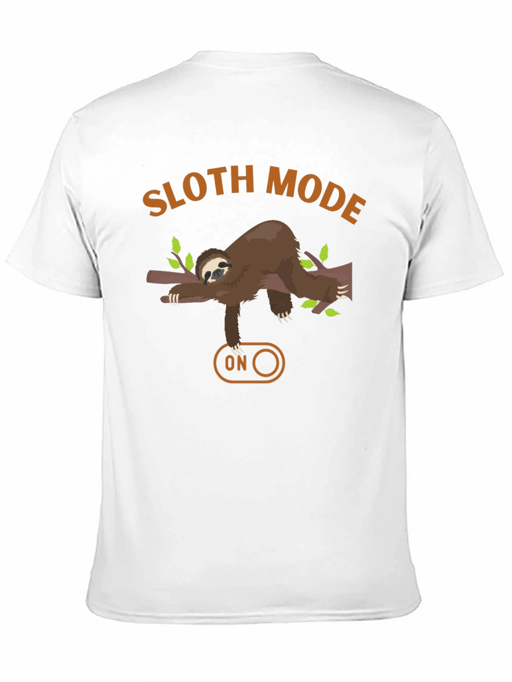 Sloth Mode On Graphic Tee - Relaxed Fit