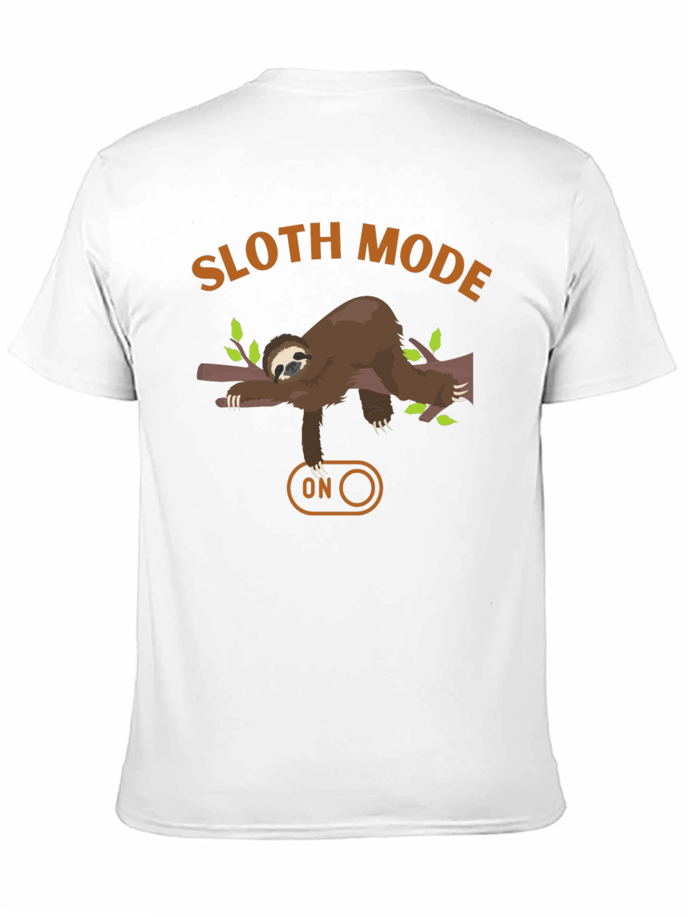 Sloth Mode On Graphic Tee - Relaxed Fit