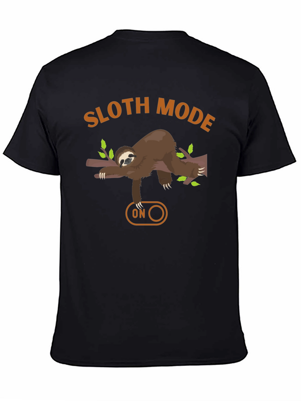 Sloth Mode On Graphic Tee - Relaxed Fit
