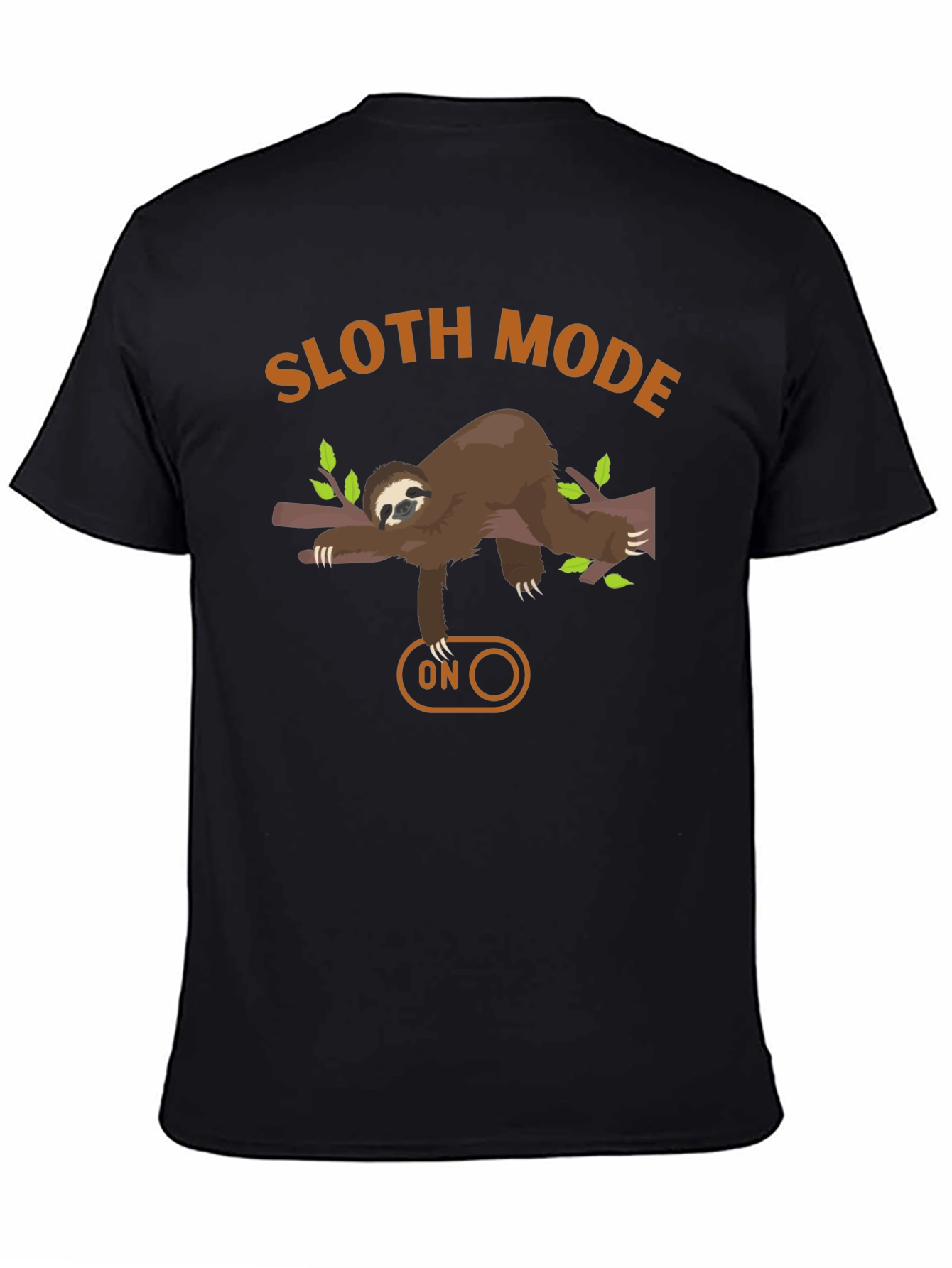 Sloth Mode On Graphic Tee - Relaxed Fit