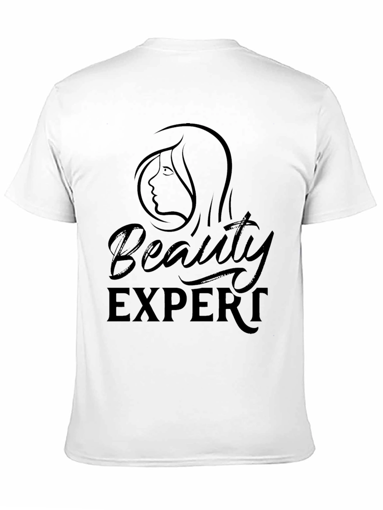 Beauty Expert Black Graphic Tee