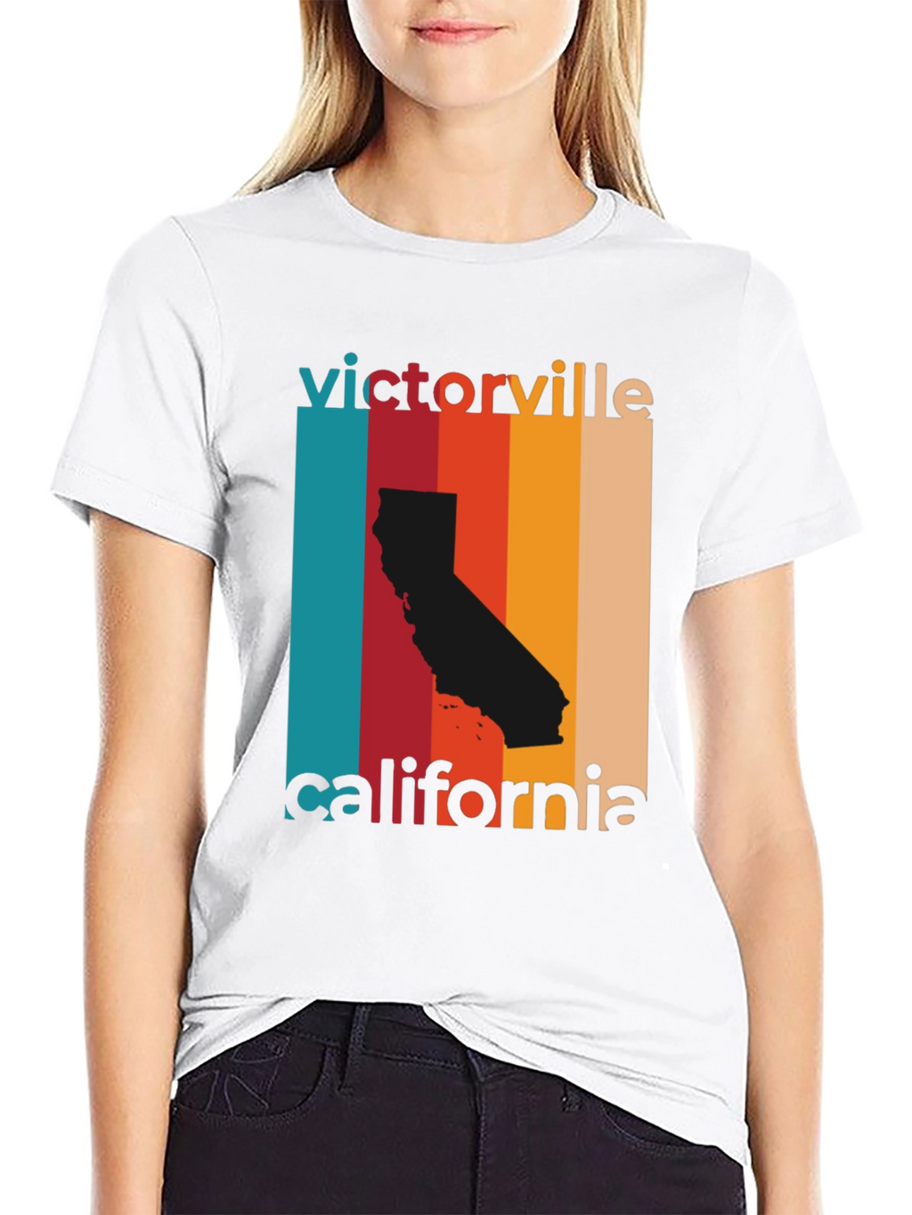Victorville California Retro T-Shirt