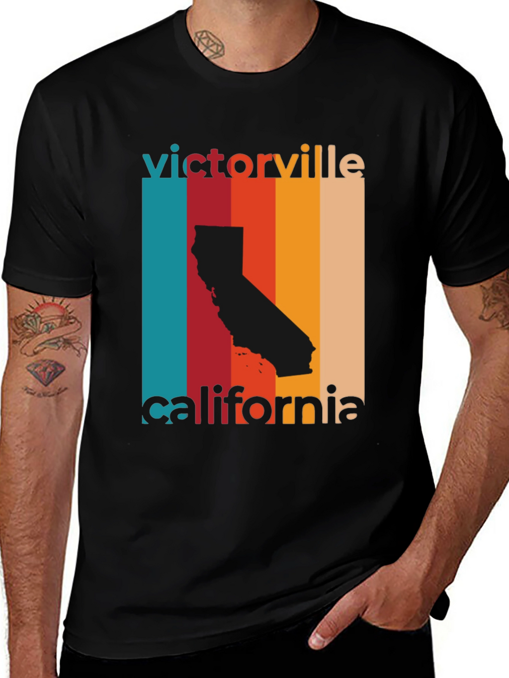 Victorville California Retro T-Shirt