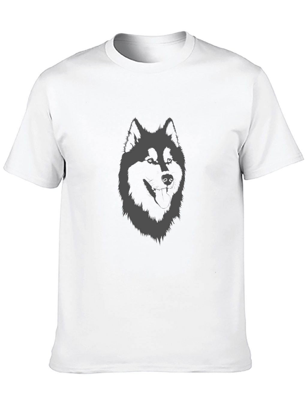 Wolf Graphic Print Tee - Stylish & Comfortable