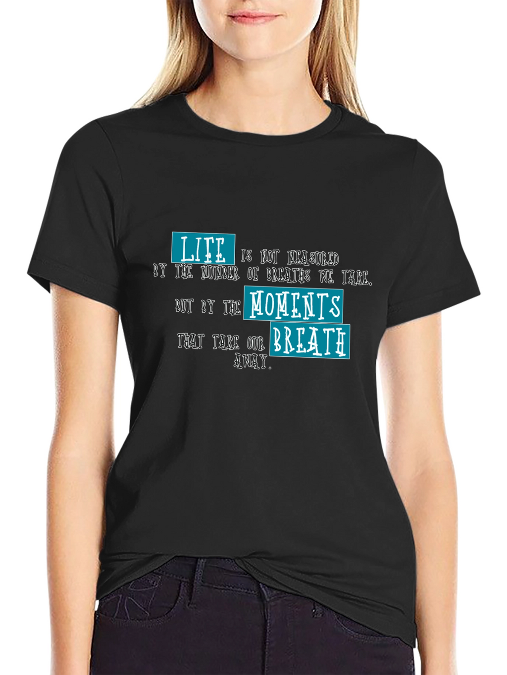 Life Moments Breath Graphic T-Shirt