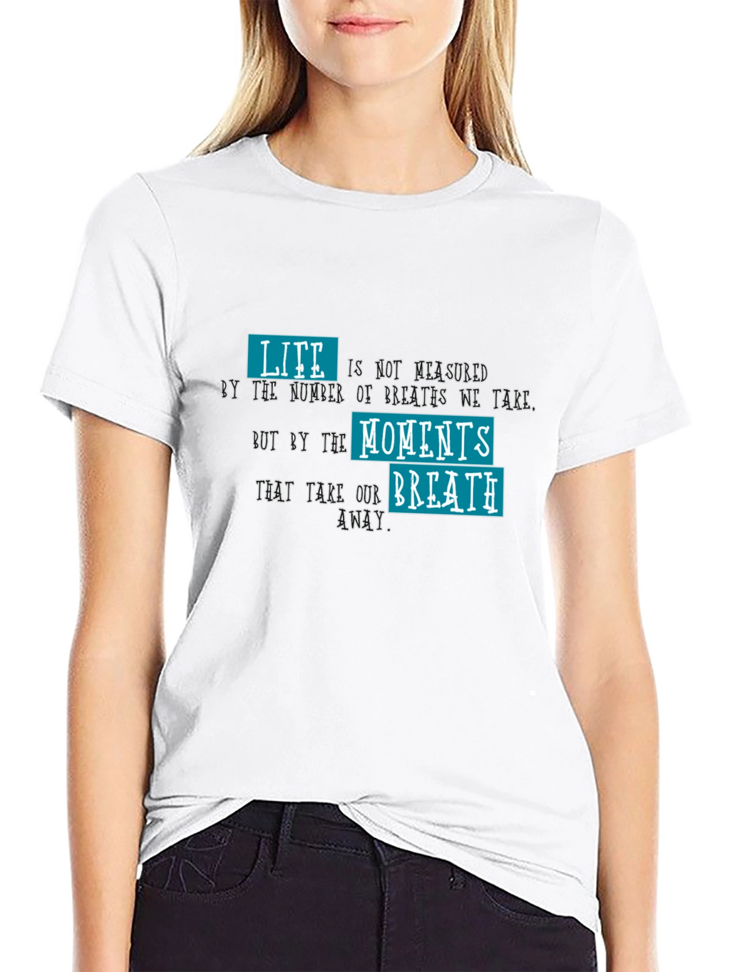 Life Moments Breath Graphic T-Shirt