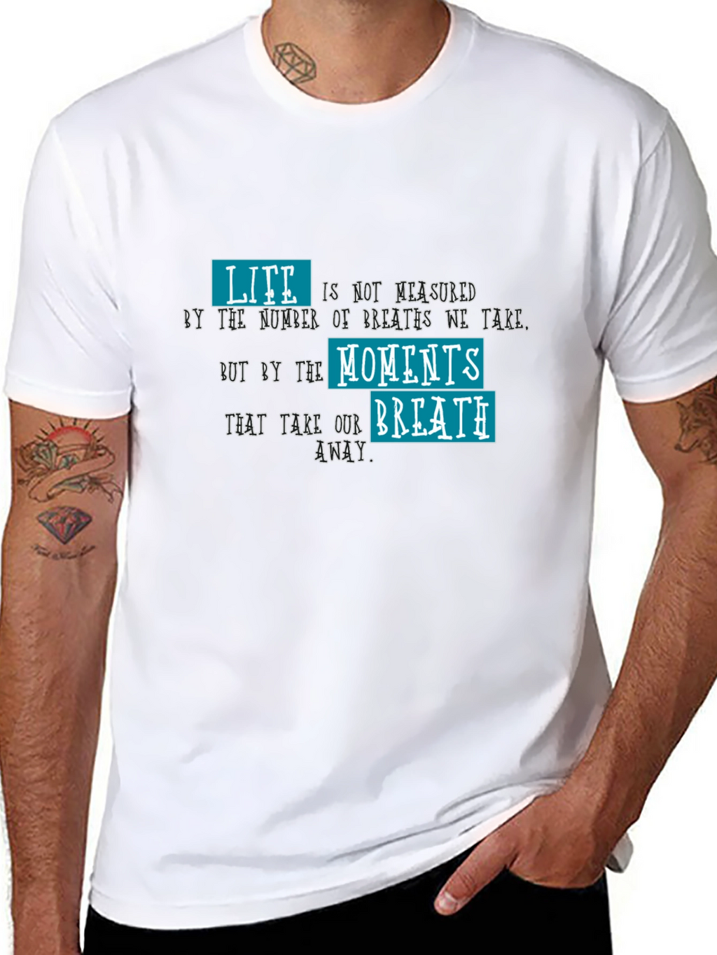 Life Moments Breath Graphic T-Shirt