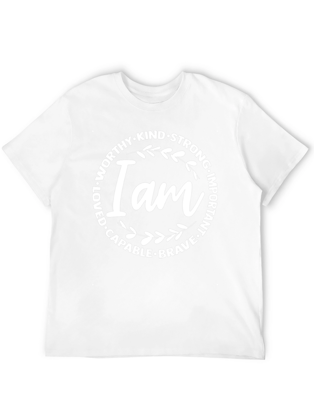 I Am Worthy Kind Strong Graphic Tee