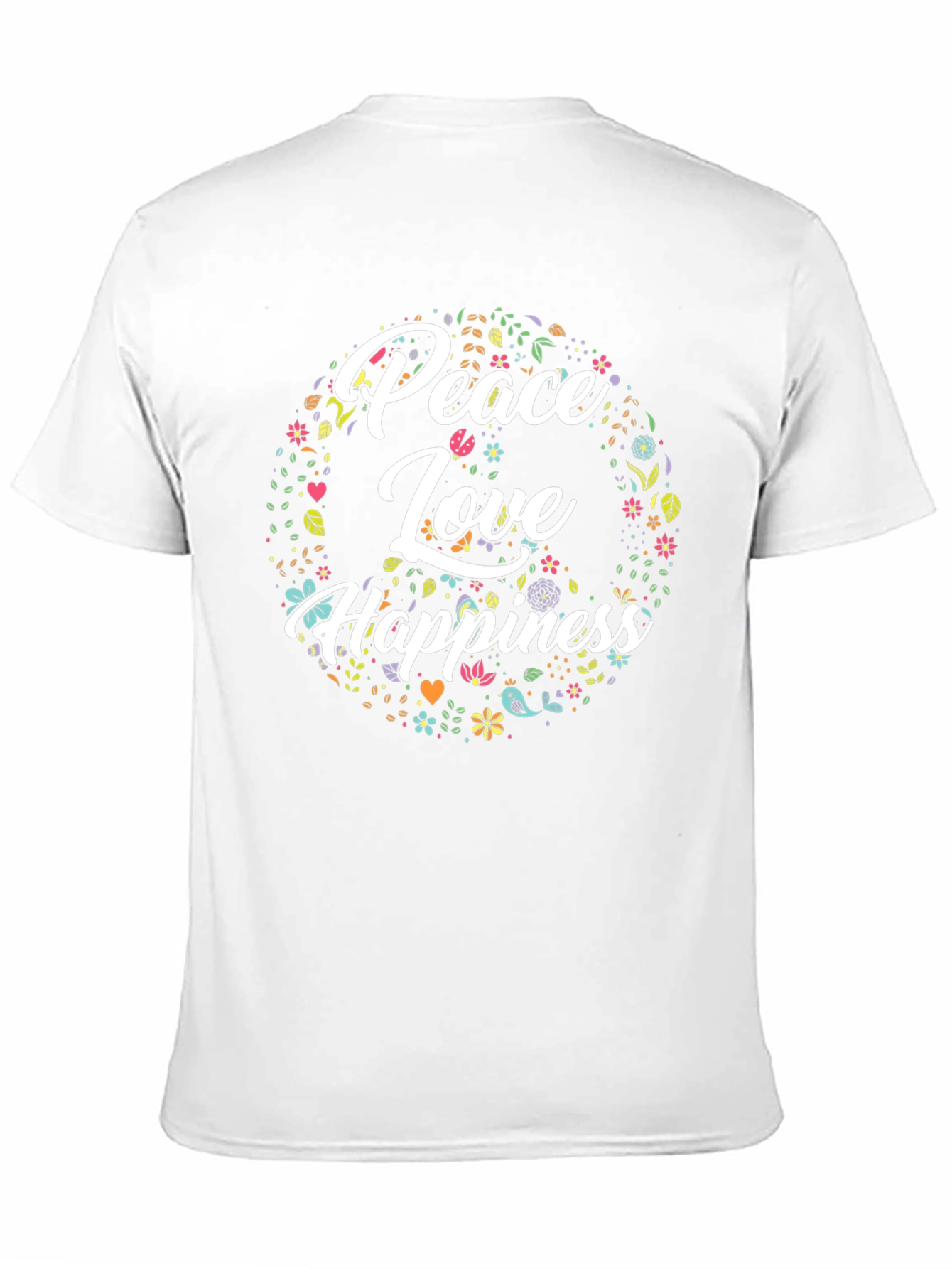 Peace Love Happiness T-Shirt