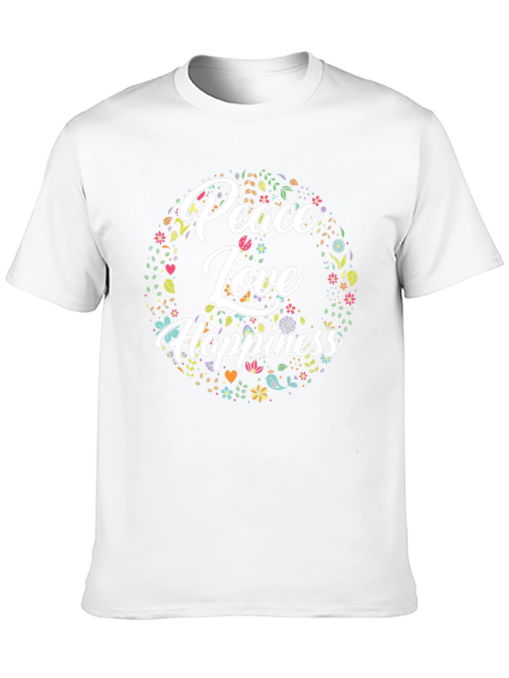 Peace Love Happiness T-Shirt