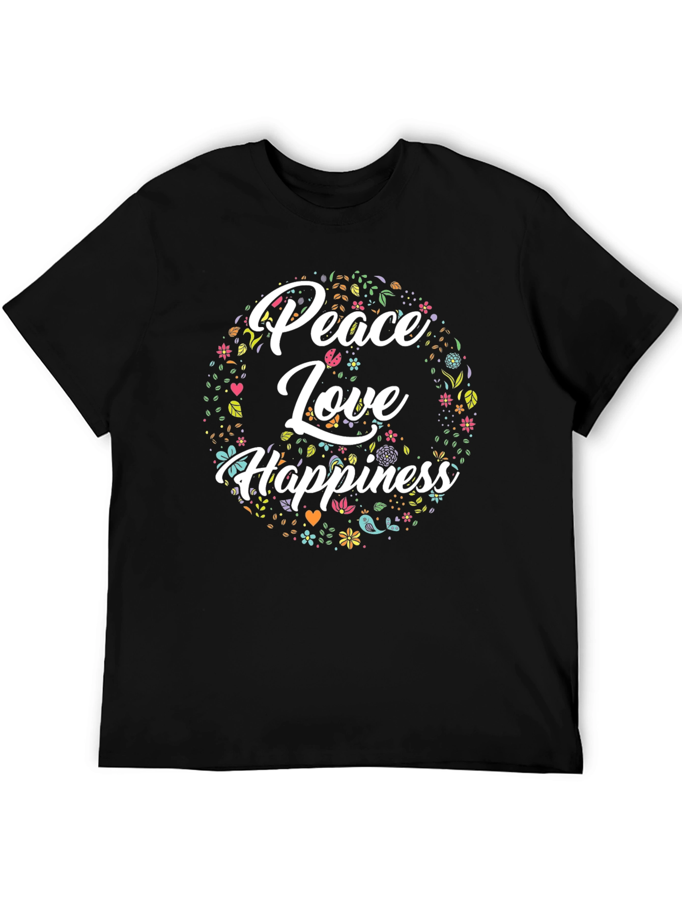 Peace Love Happiness T-Shirt