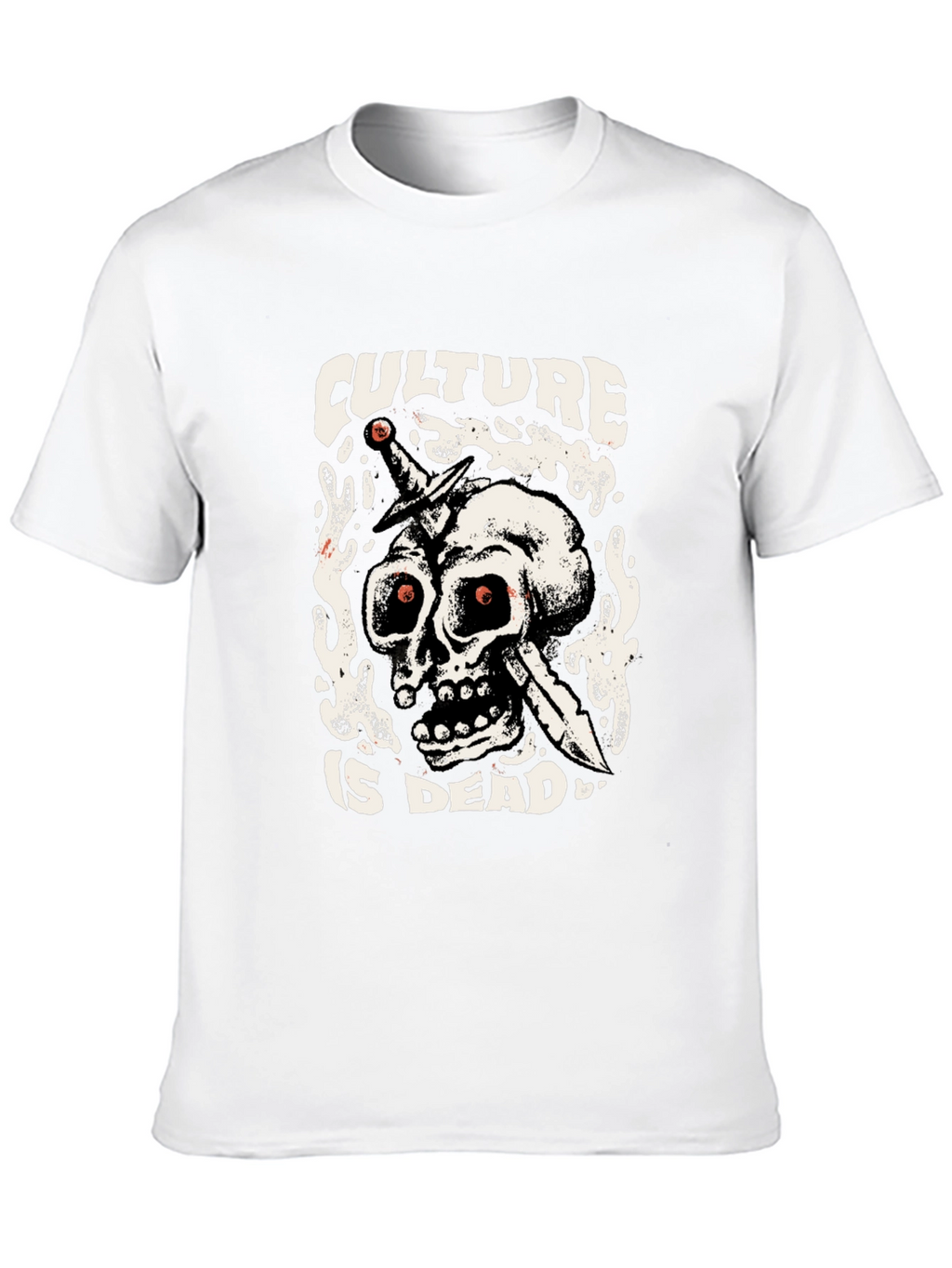 Culture is Dead Graphic T-Shirt - Black