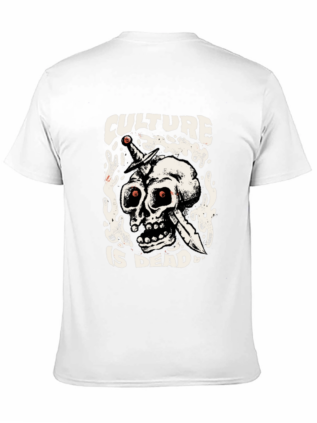 Culture is Dead Graphic T-Shirt - Black
