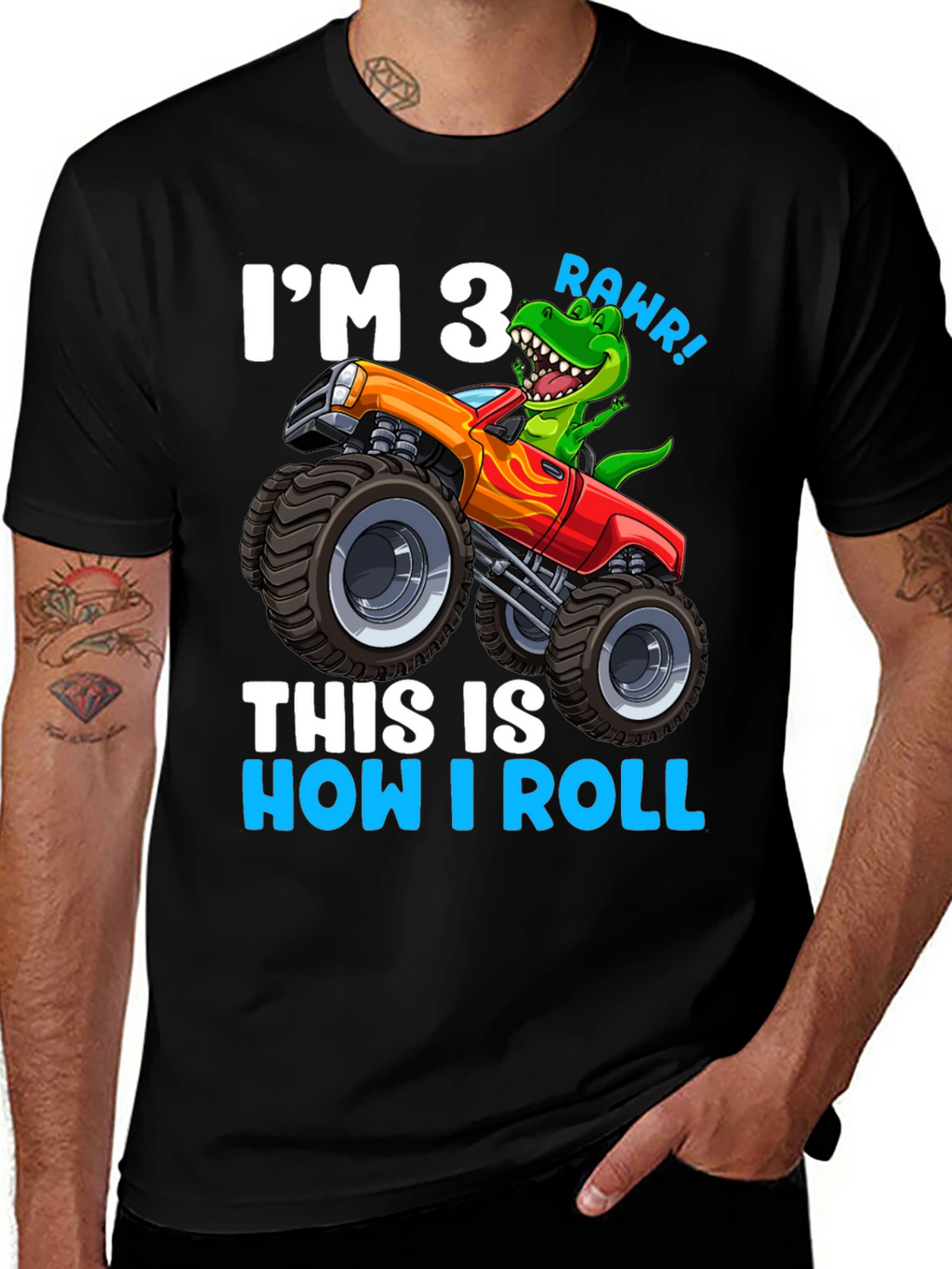 Im 3 This is How I Roll T-Shirt