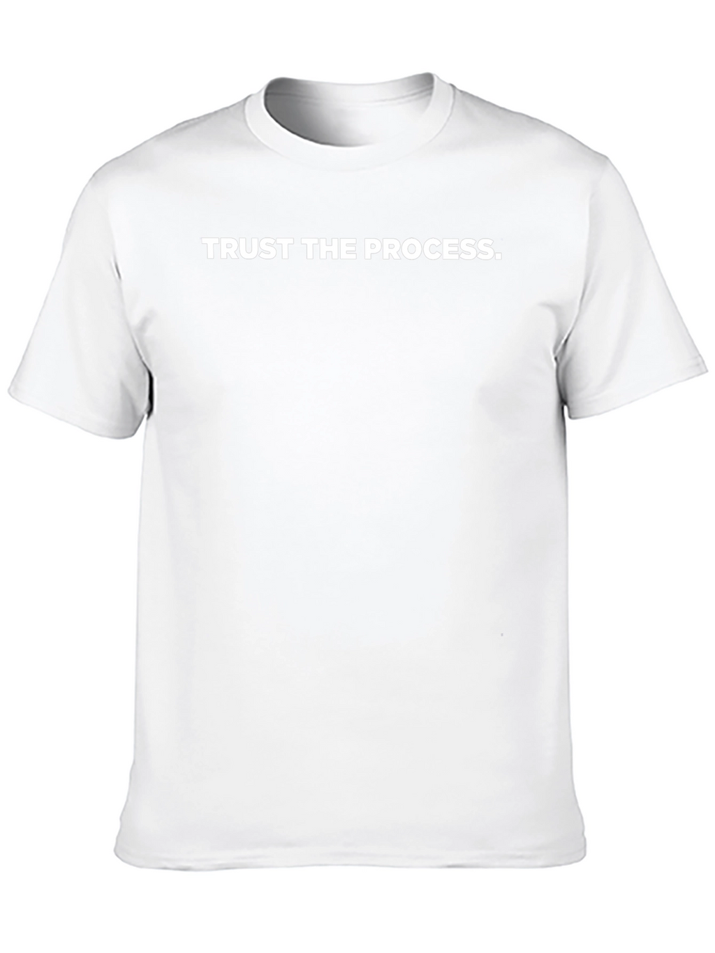 Trust The Process Black Graphic Tee