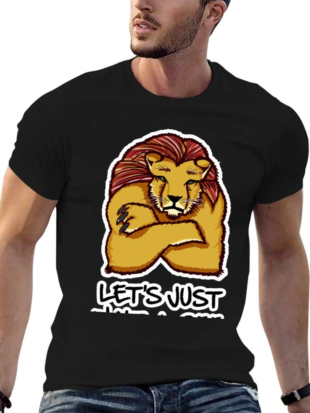 Lion Lets Just Get A Drink T-Shirt