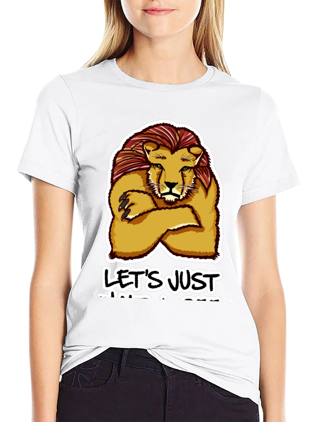 Lion Lets Just Get A Drink T-Shirt