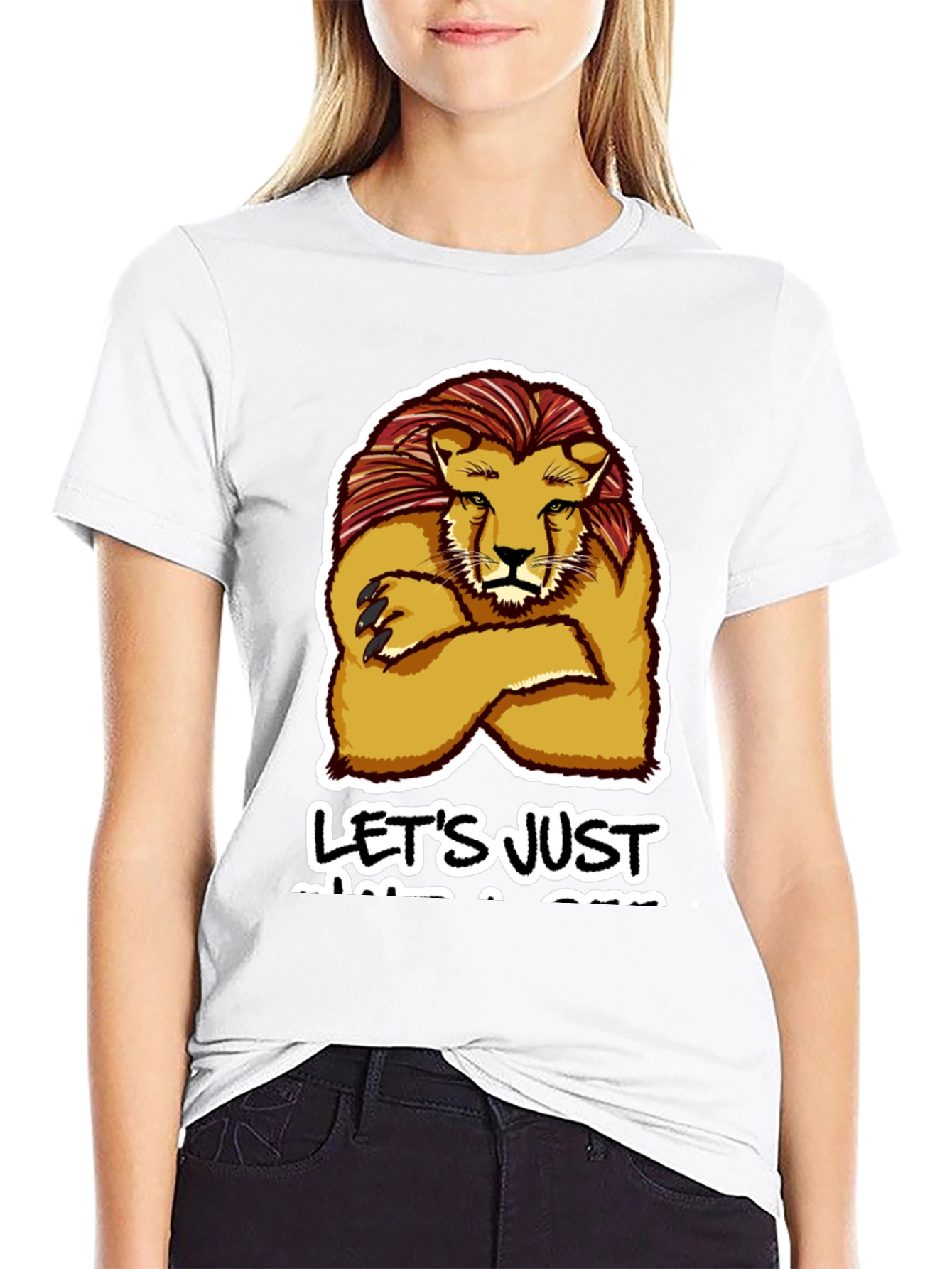 Lion Lets Just Get A Drink T-Shirt