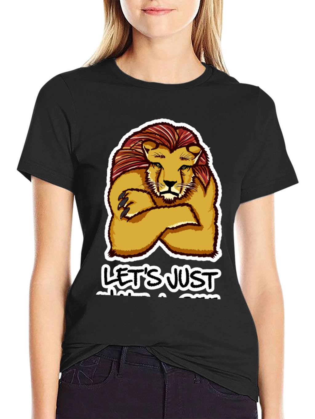 Lion Lets Just Get A Drink T-Shirt