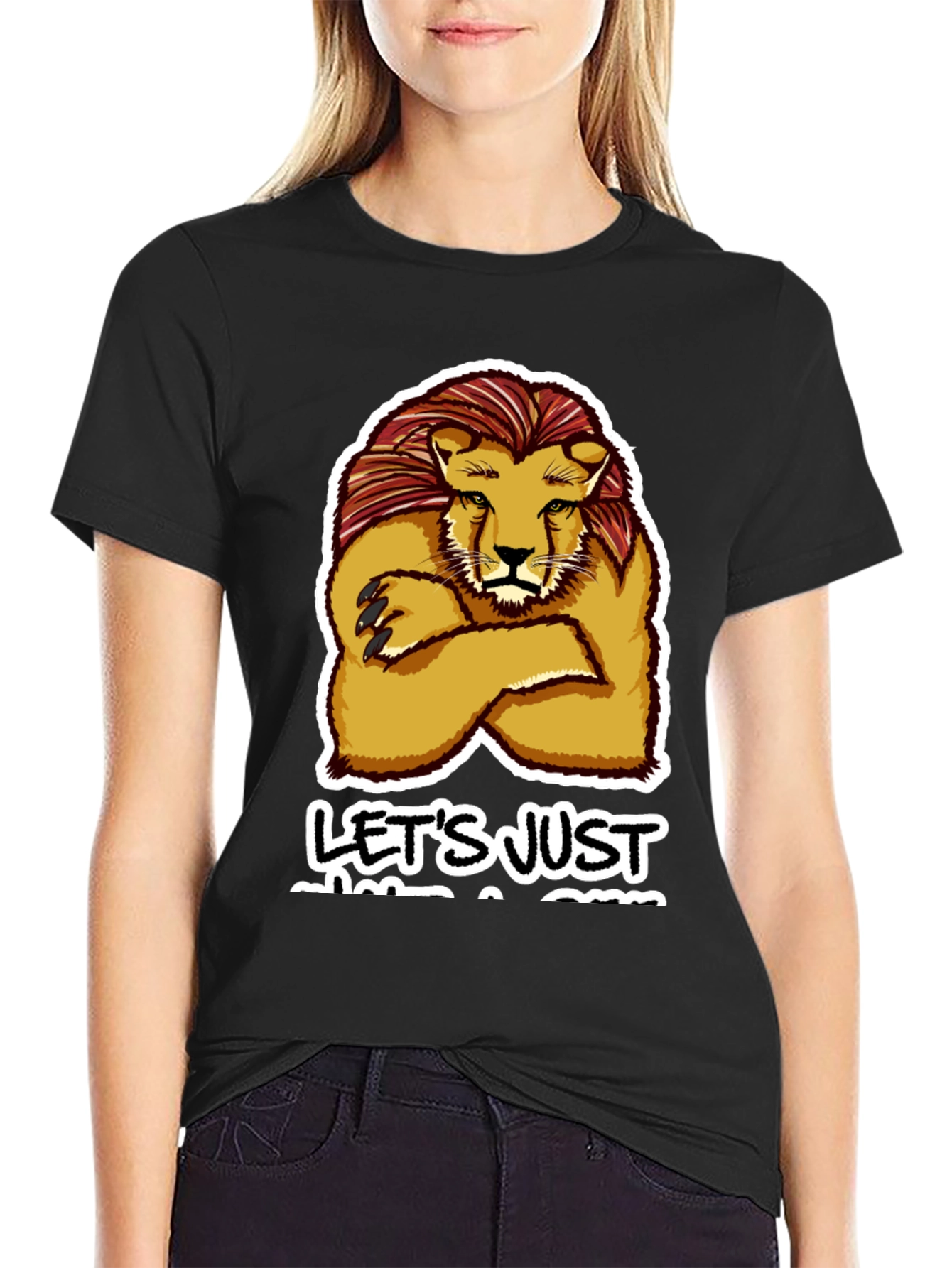 Lion Lets Just Get A Drink T-Shirt