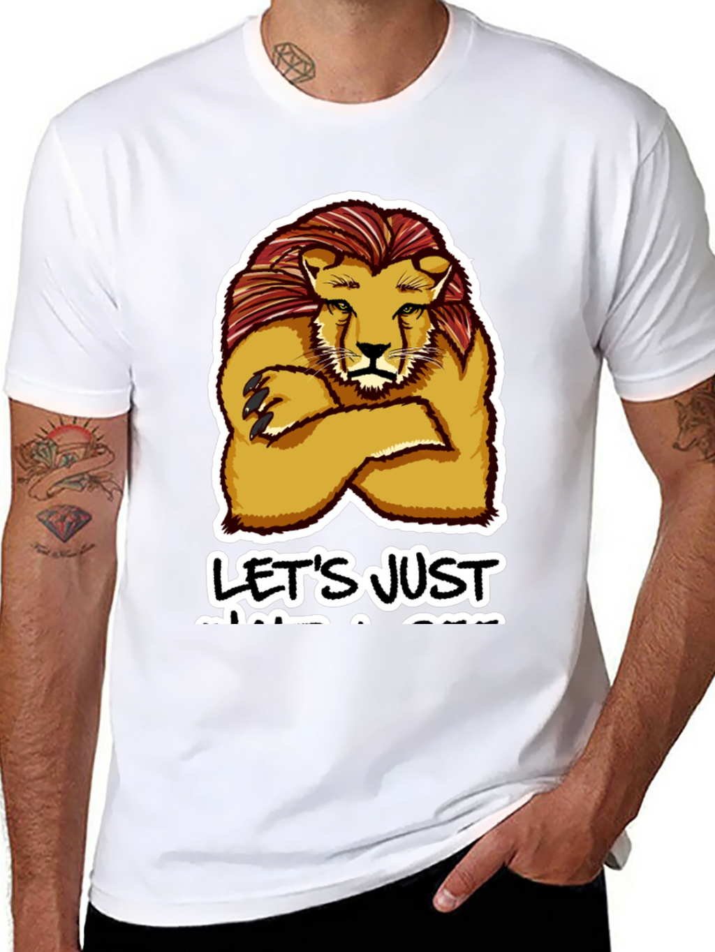 Lion Lets Just Get A Drink T-Shirt