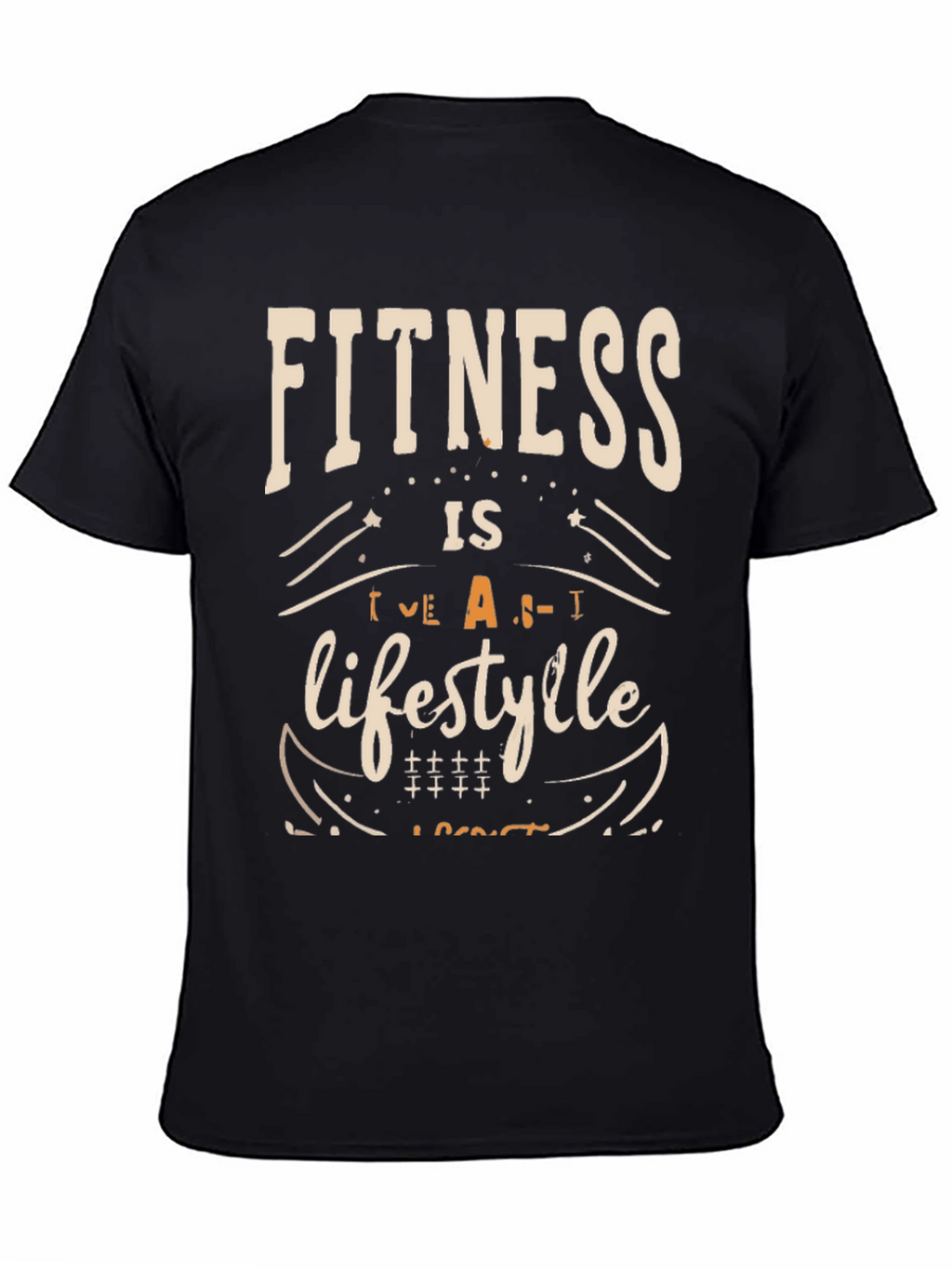 Fitness Is A Lifestyle Graphic Tee