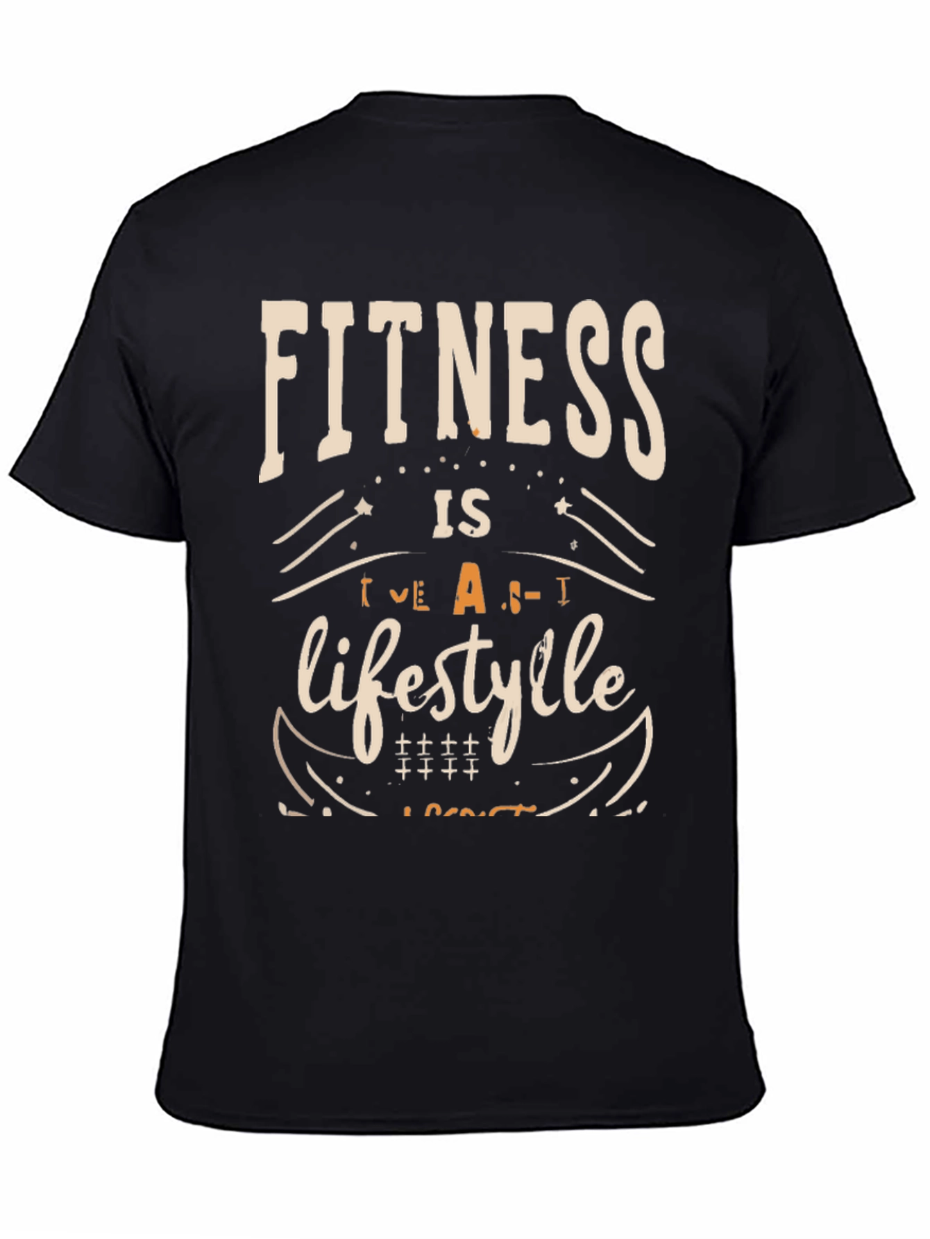 Fitness Is A Lifestyle Graphic Tee