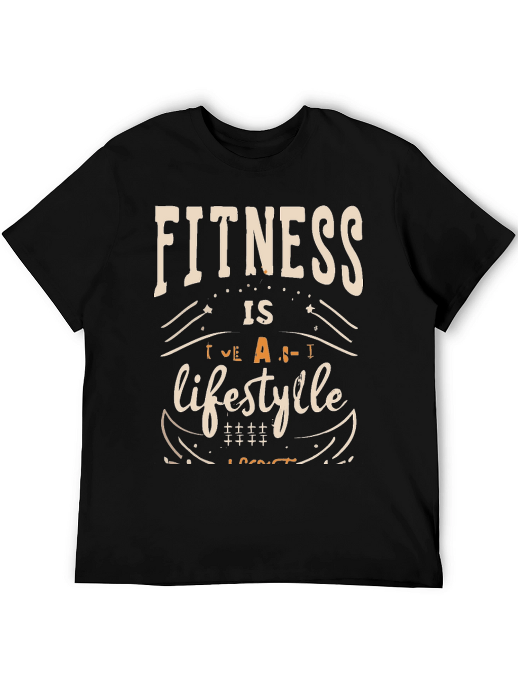 Fitness Is A Lifestyle Graphic Tee