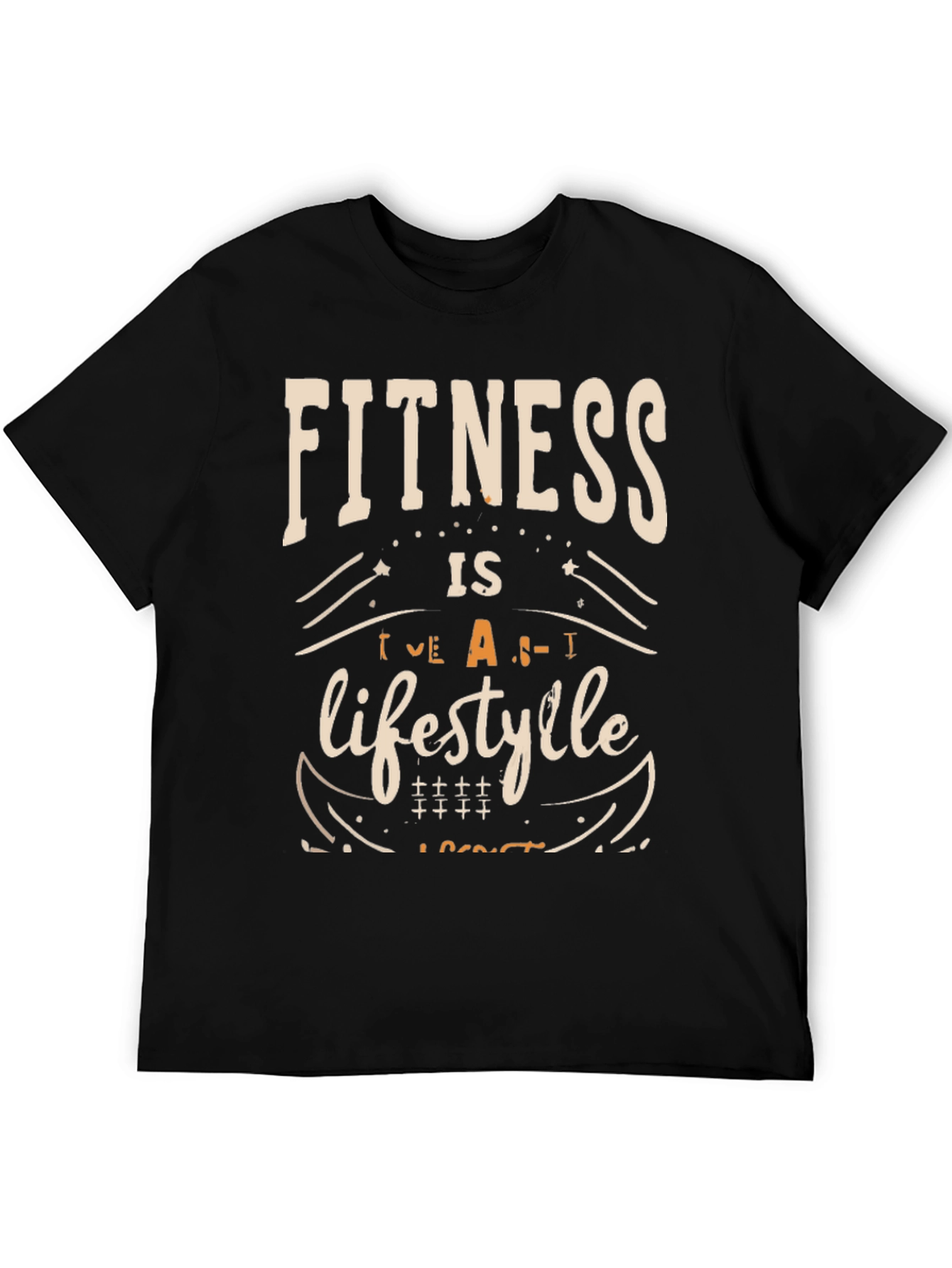 Fitness Is A Lifestyle Graphic Tee