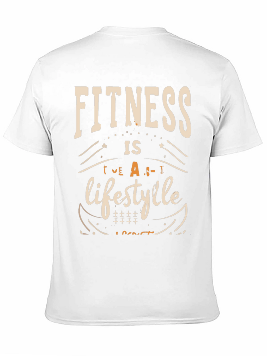 Fitness Is A Lifestyle Graphic Tee