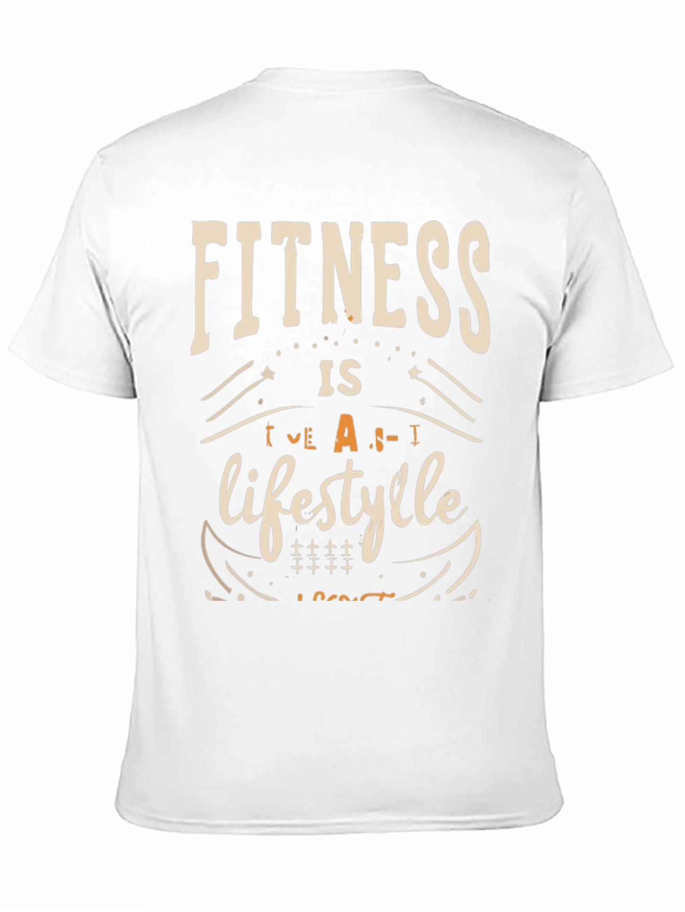 Fitness Is A Lifestyle Graphic Tee